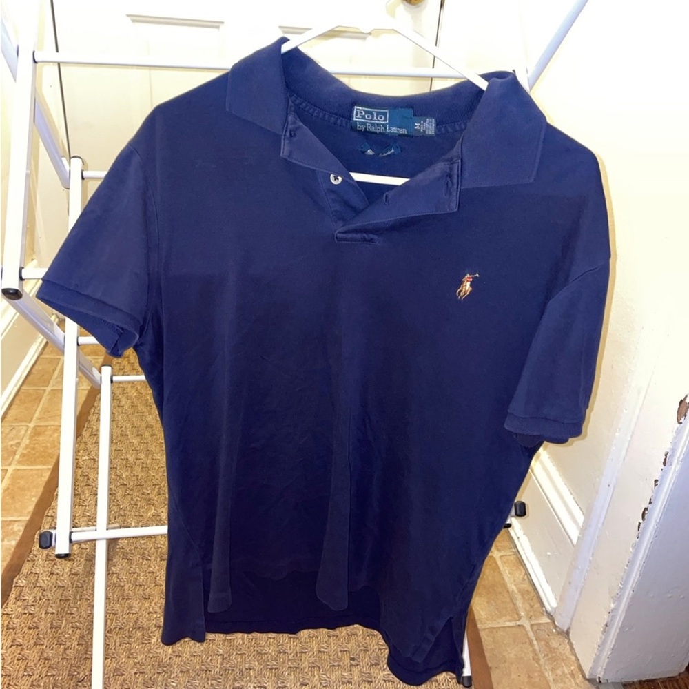 Men’s Polo Ralph Lauren Size Medium (Blue and Gold)